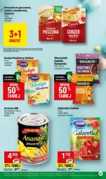 Gazetka promocyjna Delikatesy Centrum - Gazetka - ważna od 31.03 do 31.03.2024 - strona 58 - produkty: Piec, Por, Gra, Cukier, Proszek do pieczenia, Ananas, Galaretka, Delecta, Gala, Budyń