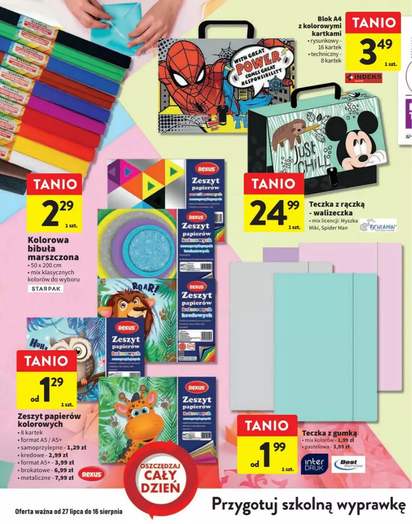 Gazetka promocyjna Intermarche - Gazetka INTERMARCHE od 27.07.2023 do 16.08.2023 - ważna 27.07 do 16.08.2023 - strona 11 - produkty: Mars, Mop, Mysz, Papier