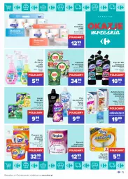Gazetka promocyjna Carrefour - Gazetka Okazje września - Gazetka - ważna od 25.09 do 25.09.2021 - strona 15 - produkty: Domestos, Gin, Papier, Ręcznik kuchenny, Papier toaletowy, Vizir, Silan, Płyn do płukania, Ręcznik, Rolki, Odświeżacz powietrza, Płyn do wc, Foxy, Fairy, Zmywarki, Sidolux, Kapsułki do prania, Fa
