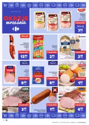 Gazetka promocyjna Carrefour - Gazetka Okazje września - Gazetka - ważna od 25.09 do 25.09.2021 - strona 2 - produkty: Kurczak, Polędwica, Sok, Kurczak gotowany, Parówki, Madej Wróbel, Kiełbasa podwawelska, Wawel, Szynka, Tarczyński, Wędlina, Morliny, Frankfurterki, Kiełbasa, Olewnik