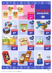 Gazetka promocyjna Carrefour - Gazetka Okazje września - Gazetka - ważna od 25.09 do 25.09.2021 - strona 5 - produkty: Serek puszysty, Sok, Ser, Por, Rust, Brie, Mlekovita, Mascarpone, Tarta, Serek, Camembert, Sokół, Ser kozi, Hochland, NaTurek, Galbani, Ser pleśniowy, Tartare, Mleko