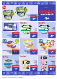 Gazetka promocyjna Carrefour - Gazetka Okazje września - Gazetka - ważna od 25.09 do 25.09.2021 - strona 7 - produkty: Serek wiejski, Ser, Twaróg, Piątnica, Zott, Jogurt, Kosz, Mascarpone, Serek, Bieluch, Twaróg półtłusty