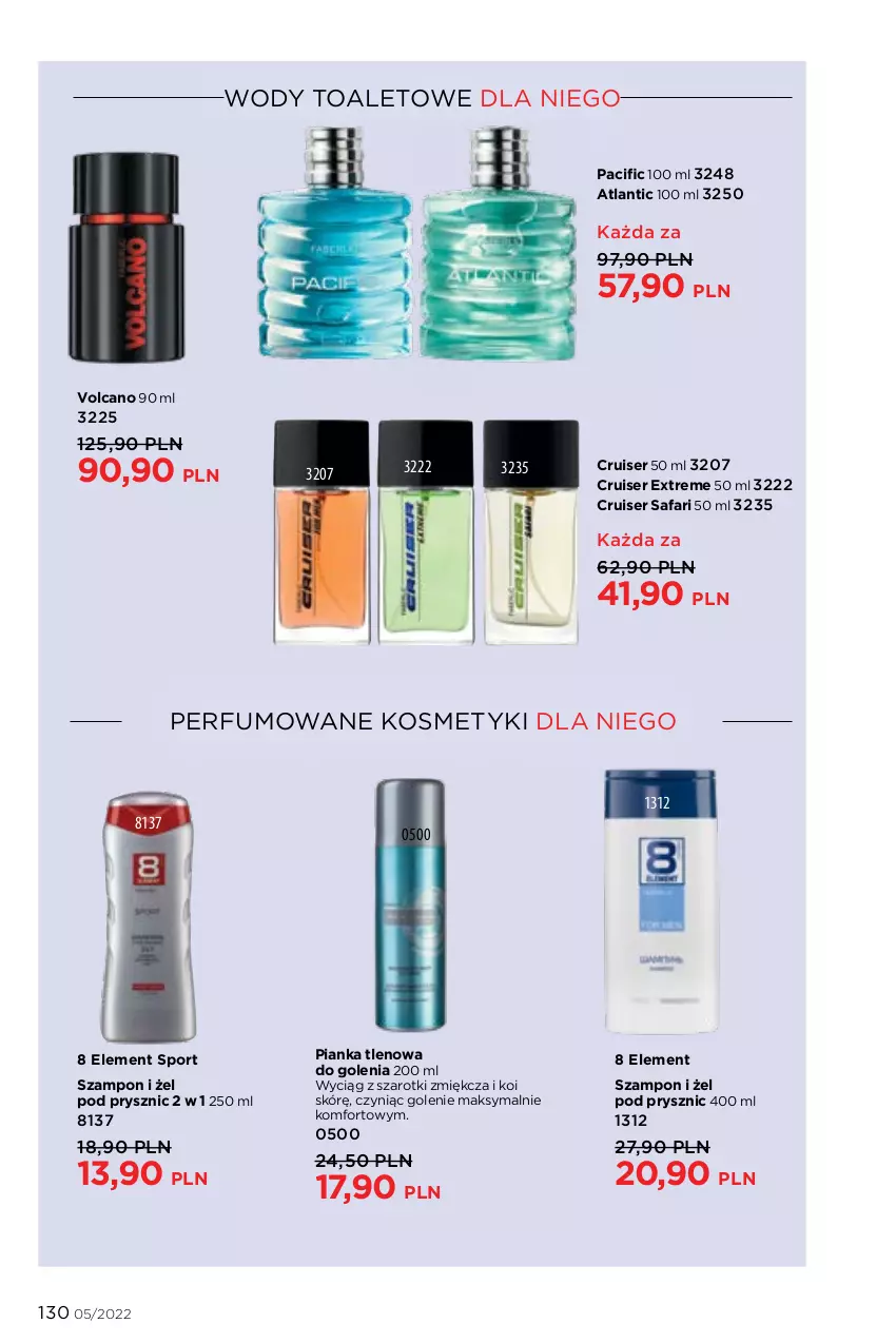 Gazetka promocyjna Faberlic - ważna 14.03 do 03.04.2022 - strona 130 - produkty: Cif, Fa, Perfum, Por, Ser, Sport, Szampon