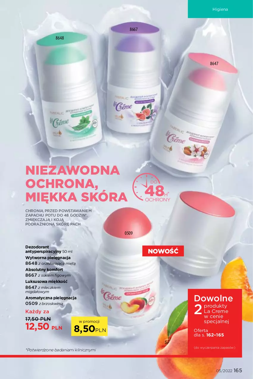 Gazetka promocyjna Faberlic - ważna 14.03 do 03.04.2022 - strona 165 - produkty: Absolut, Dezodorant, Sok