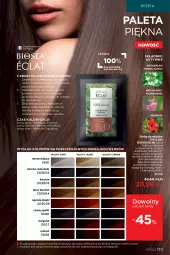 Gazetka promocyjna Faberlic - Gazetka - ważna od 03.04 do 03.04.2022 - strona 139 - produkty: Piec, Gra, Hibiskus, Cień, Czekolada, Paleta, Pokrywa, Farba do włosów, LG, Fa