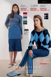 Gazetka promocyjna Faberlic - Gazetka - ważna od 03.04 do 03.04.2022 - strona 301 - produkty: Spódnica, Sweter, Dżinsy, Wełna, Moda, Fa