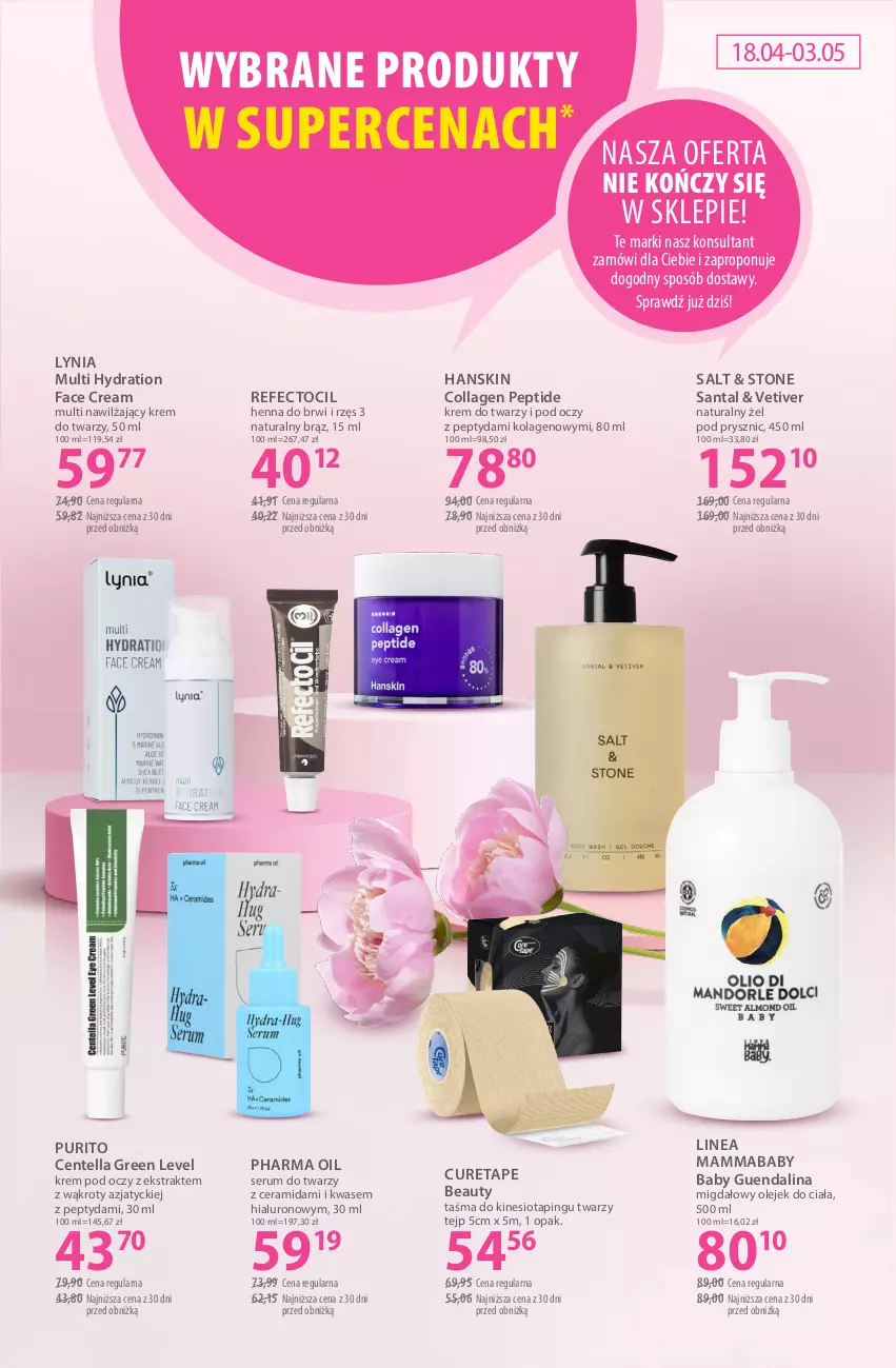 Gazetka promocyjna Hebe - Gazetka - ważna 18.04 do 03.05.2026 - strona 21 - produkty: Fa, Kolagen, Krem do twarzy, Krem pod oczy, Olej, Olejek do ciała, Pur, Rum, Ser, Serum, Serum do twarzy