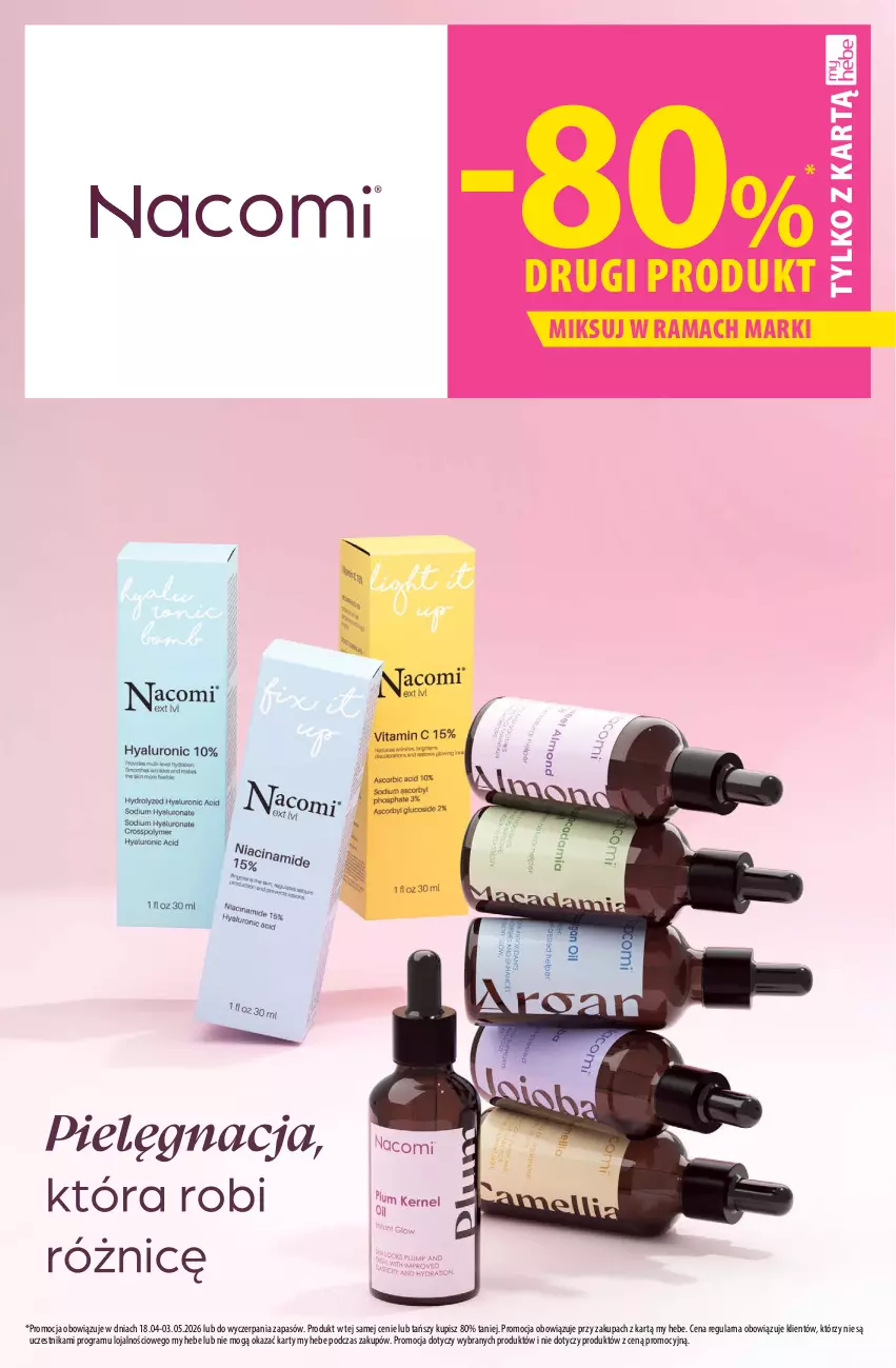 Gazetka promocyjna Hebe - Gazetka - ważna 18.04 do 03.05.2026 - strona 8 - produkty: Gra, Rama