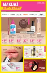 Gazetka promocyjna Hebe - Gazetka - Gazetka - ważna od 03.05 do 03.05.2026 - strona 10 - produkty: Makijaż, Sally Hansen, Ser, Rum, Podkład do twarzy, Serum do twarzy, Bell, Brit, Balsam do ust, Maybelline, Tusz, Velvet, PAESE, Laur, Konturówka do ust, Serum, Odżywka, Bronzer, Gosh, Podkład, Fa