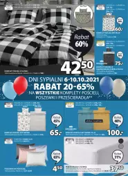 Gazetka promocyjna Jysk - Oferta tygodnia - Gazetka - ważna od 19.10 do 19.10.2021 - strona 7 - produkty: Pościel, Poszewka, Materac, Prześcieradło, Tera, Wełna, Komplet pościeli