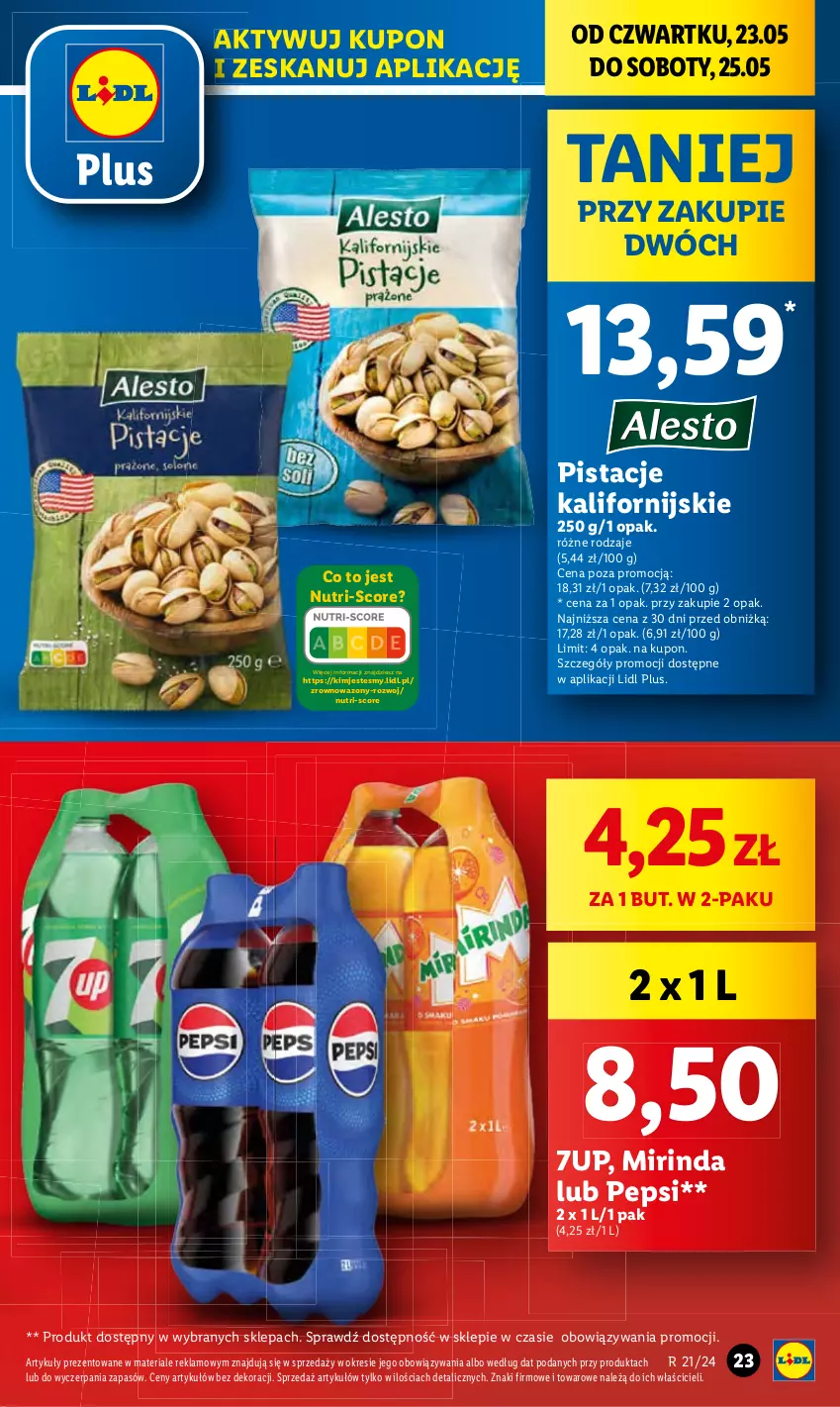 Gazetka promocyjna Lidl - GAZETKA - ważna 23.05 do 25.05.2024 - strona 27 - produkty: Pepsi