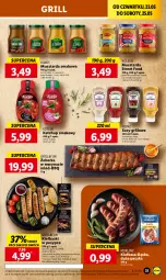 Gazetka promocyjna Lidl - GAZETKA - Gazetka - ważna od 25.05 do 25.05.2024 - strona 38 - produkty: Ketchup, Sos, Mus, Papryka, Salsa, Miód, Morliny, Kotlin, Grill, Kamis, Mango, Kiełbasa, Heinz, Gyros, Musztarda, Kiełbasa śląska