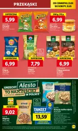 Gazetka promocyjna Lidl - GAZETKA - Gazetka - ważna od 25.05 do 25.05.2024 - strona 56 - produkty: Pistacje, Cheetos, Migdały, Papryka, Chipsy, Chrupki, Wazon, Salsa, Przysnacki, Lay’s