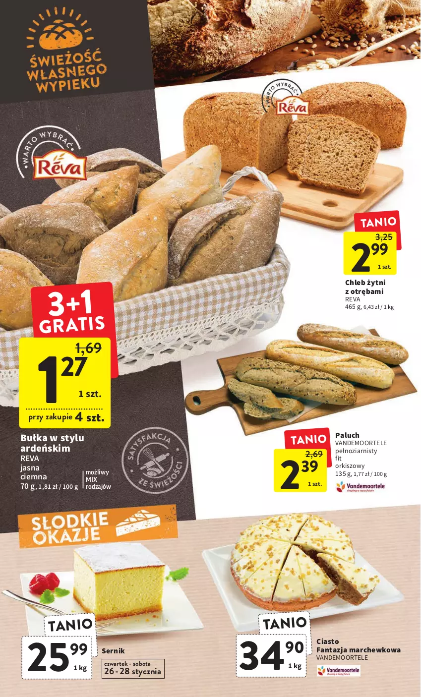 Gazetka promocyjna Intermarche - Gazetka Intermarche - ważna 26.01 do 01.02.2023 - strona 24 - produkty: Bułka, Chleb, Fa, Fanta, Ser