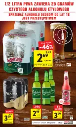 Gazetka promocyjna Intermarche - Gazetka Intermarche - Gazetka - ważna od 01.02 do 01.02.2023 - strona 29 - produkty: Piwo, Namysłów, Warka, Carlsberg, Napój