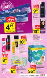 Gazetka promocyjna Intermarche - Gazetka Intermarche - Gazetka - ważna od 01.02 do 01.02.2023 - strona 33 - produkty: Palette, Pampers, Dezodorant, Perfum, Str8, Pasta do zębów, Color Creme, Chusteczki, La Rive, Dzieci, Foxy, Blend-a-Med, Farba do włosów, Fa