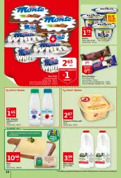 Gazetka promocyjna Auchan - przeNISKIE CENY przeWSPANIAŁE okazje Hipermarkety - Gazetka - ważna od 27.04 do 27.04.2022 - strona 14 - produkty: Ryż, Maślanka, Kefir naturalny, Margaryna, Baton, Masło, Kefir, Mleko