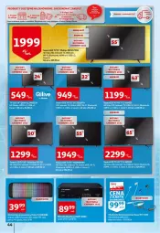 Gazetka promocyjna Auchan - przeNISKIE CENY przeWSPANIAŁE okazje Hipermarkety - Gazetka - ważna od 27.04 do 27.04.2022 - strona 44 - produkty: LED TV, Philips