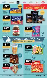 Gazetka promocyjna Netto - Od Czwartku - Gazetka - ważna od 05.07 do 05.07.2025 - strona 11 - produkty: Piec, Nutella, Warzywa, Ser, Gra, Salami, Cukier, Lody, Szynka, Pizza, Czekolada, Ferrero, Delicje, Cukierki, Hortex