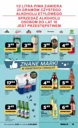 Gazetka promocyjna Netto - Od Czwartku - Gazetka - ważna od 05.07 do 05.07.2025 - strona 13 - produkty: Piwa, Piwo, Ser, Gra, Somersby, Harnaś, Grejpfrut, Fa