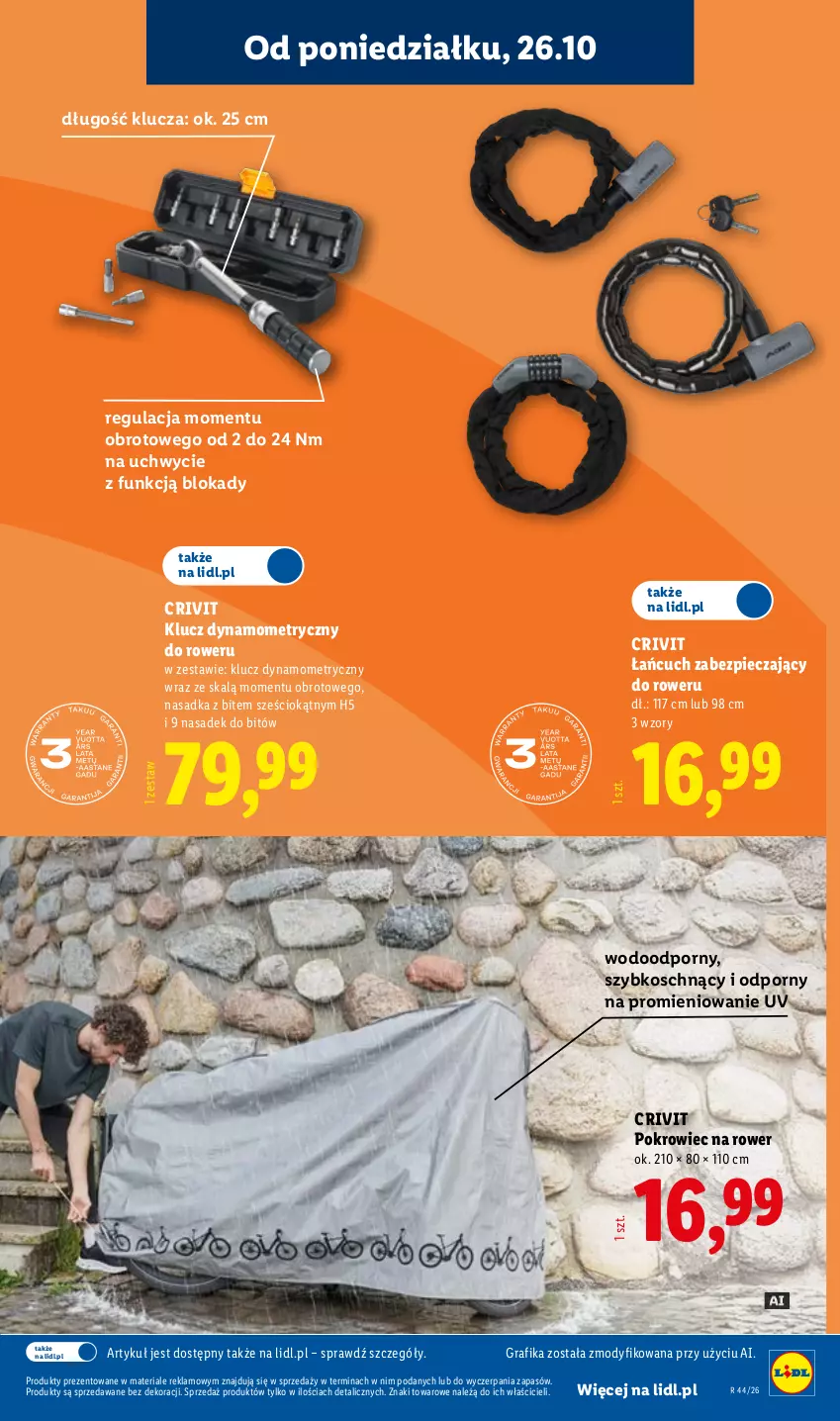 Gazetka promocyjna Lidl - Katalog - ważna 26.10 do 31.10.2026 - strona 11 - produkty: Gra, Grafika, Piec, Pokrowiec, Por, Rower