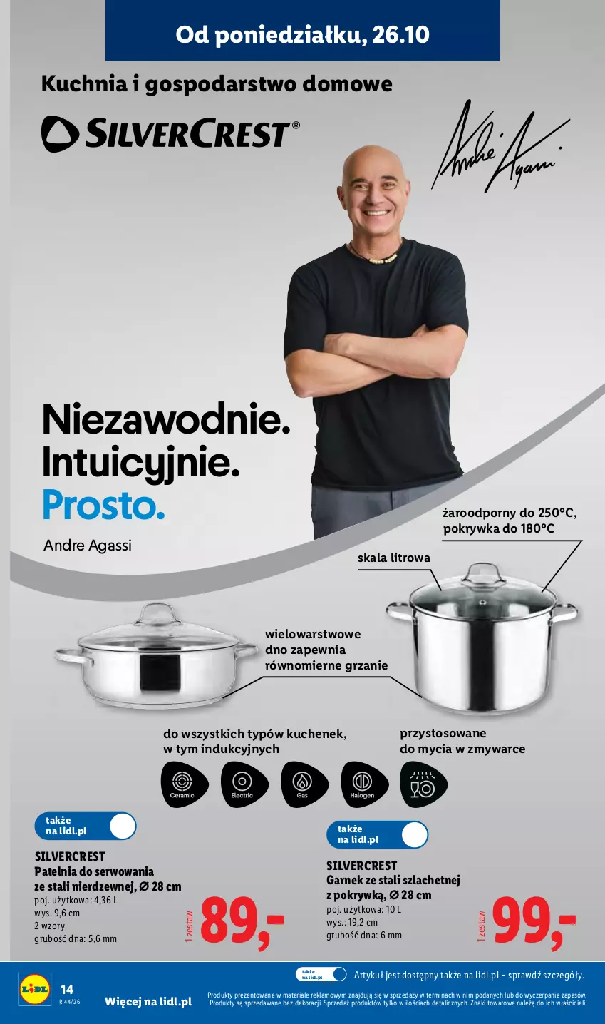 Gazetka promocyjna Lidl - Katalog - ważna 26.10 do 31.10.2026 - strona 18 - produkty: Garnek, Kuchnia, Patelnia, Por, Ser, Silvercrest