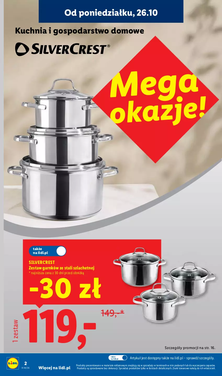 Gazetka promocyjna Lidl - Katalog - ważna 26.10 do 31.10.2026 - strona 2 - produkty: Kuchnia, Silvercrest