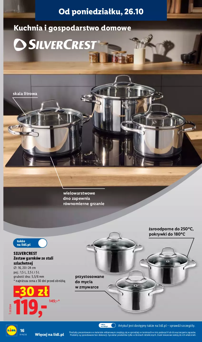Gazetka promocyjna Lidl - Katalog - ważna 26.10 do 31.10.2026 - strona 20 - produkty: Kuchnia, Por, Silvercrest