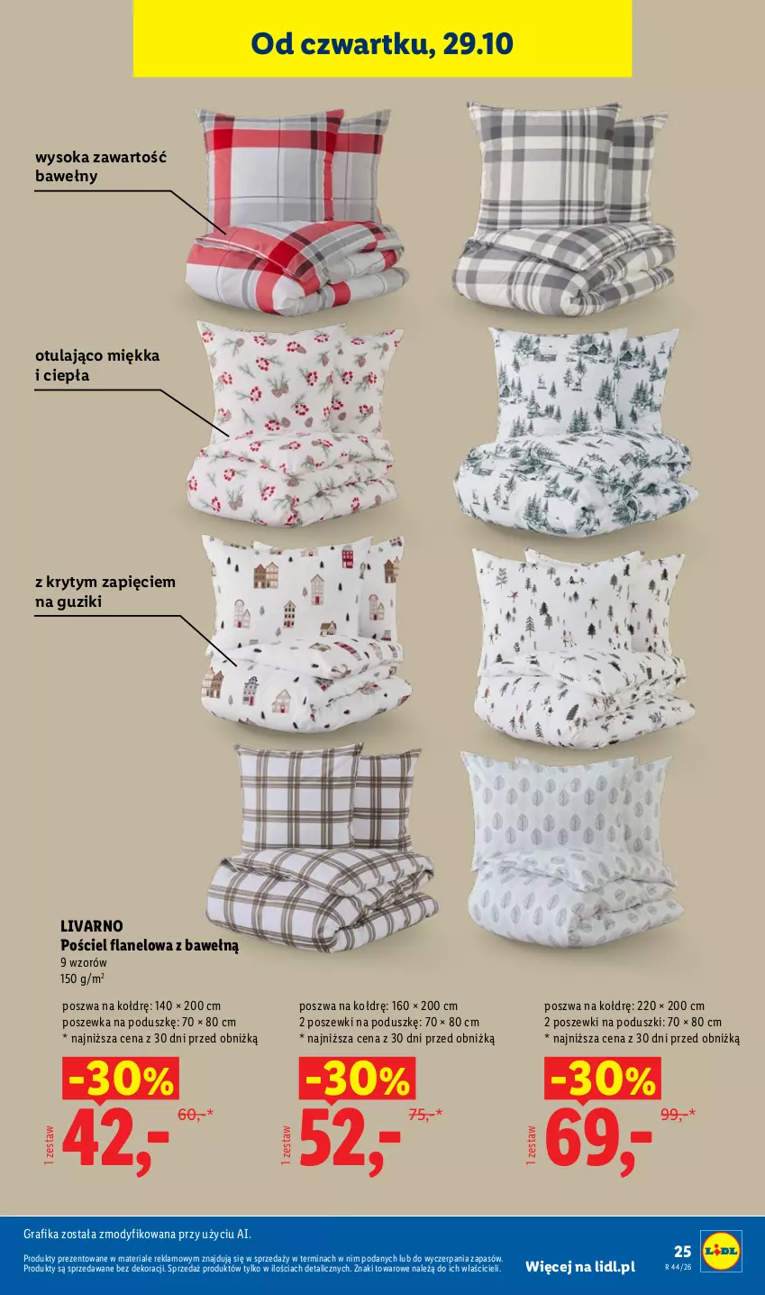 Gazetka promocyjna Lidl - Katalog - ważna 26.10 do 31.10.2026 - strona 31 - produkty: Gra, Grafika, Ivar, Pościel, Pościel flanelowa, Poszewka, Sok