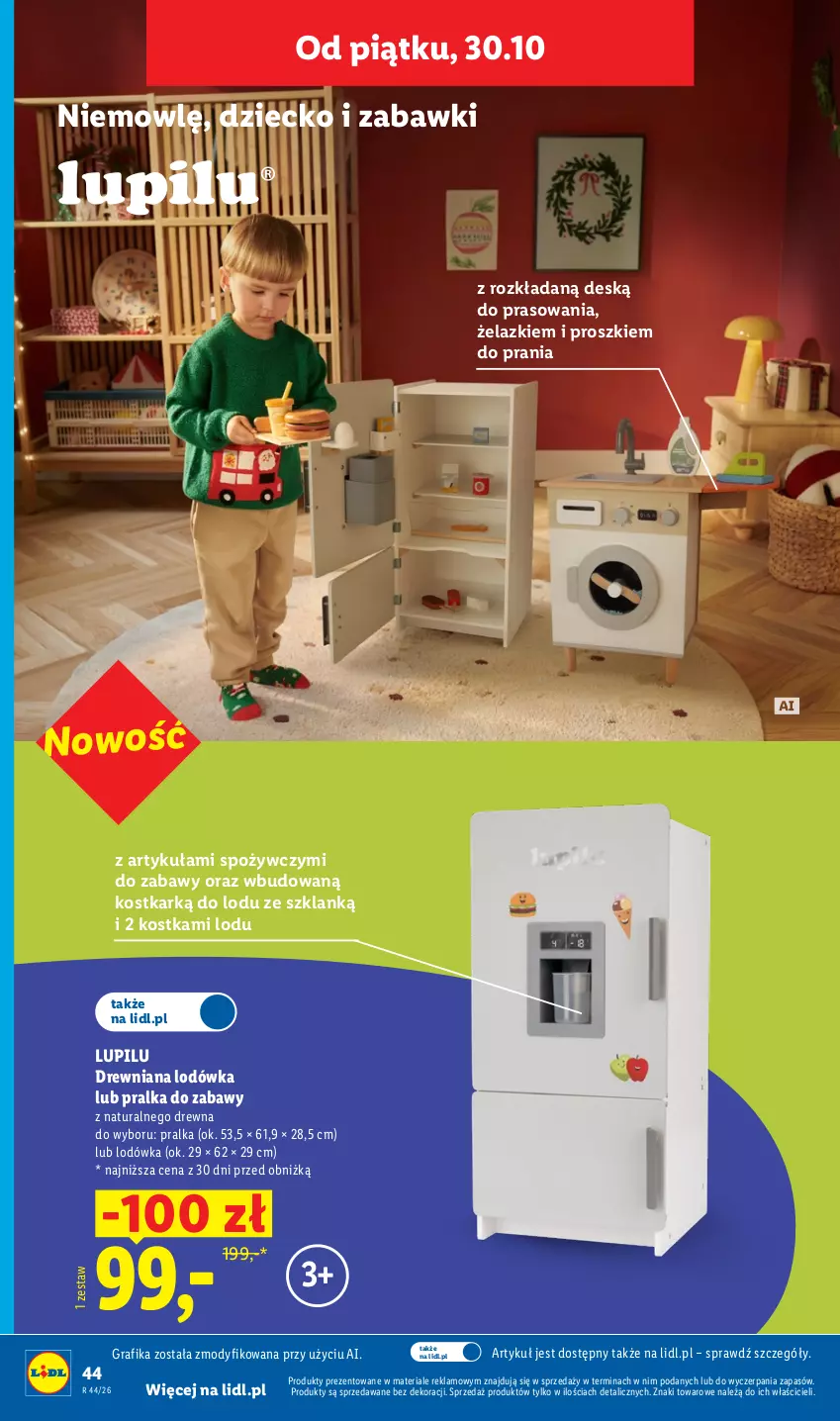 Gazetka promocyjna Lidl - Katalog - ważna 26.10 do 31.10.2026 - strona 50 - produkty: Gra, Grafika, Lodówka, Pralka