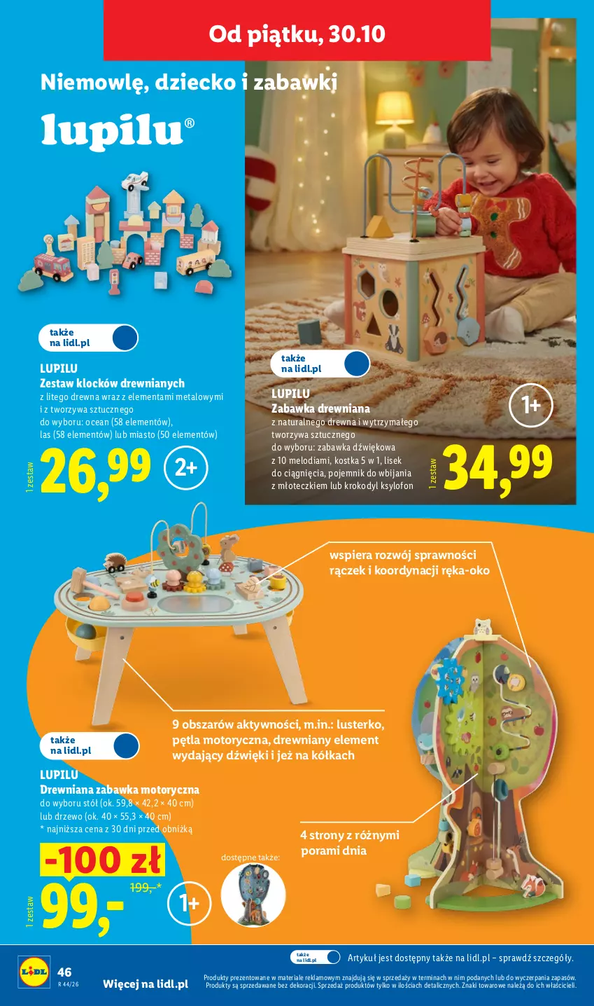 Gazetka promocyjna Lidl - Katalog - ważna 26.10 do 31.10.2026 - strona 52 - produkty: Młot, Pojemnik, Por, Stół, Zabawka