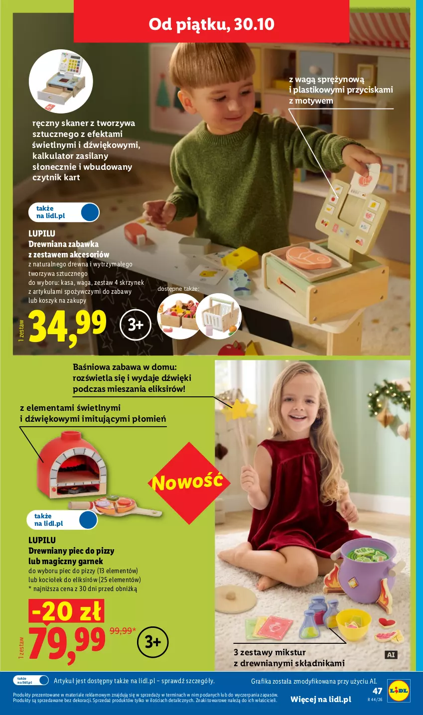 Gazetka promocyjna Lidl - Katalog - ważna 26.10 do 31.10.2026 - strona 53 - produkty: Garnek, Gra, Grafika, Koc, Kosz, Piec, Silan, Skaner, Waga, Zabawka