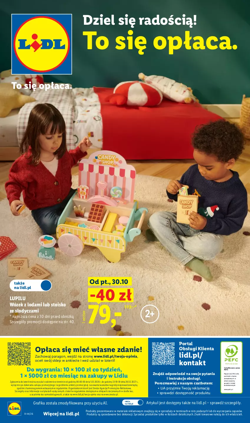 Gazetka promocyjna Lidl - Katalog - ważna 26.10 do 31.10.2026 - strona 59 - produkty: Gra, Grafika, Laur, Mola, Papier, Por, Portal, Wózek