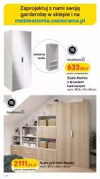 Gazetka promocyjna Castorama - Gazetka Castorama - Gazetka - ważna od 28.11 do 28.11.2021 - strona 16 - produkty: Rama, Cynk, Pojemnik, Regał, Szafa, Drzwi, Astor, Regał metalowy, Meble, Pokrywa, Fa