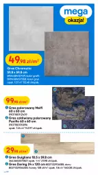 Gazetka promocyjna Castorama - Gazetka Castorama - Gazetka - ważna od 28.11 do 28.11.2021 - strona 20 - produkty: Glazura, Gry, Gra, Cif, Gres, Lazur, Gres szkliwiony, Intel