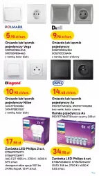 Gazetka promocyjna Castorama - Gazetka Castorama - Gazetka - ważna od 28.11 do 28.11.2021 - strona 9 - produkty: Plafon, Philips, Ramka, Pasek, Plafon LED