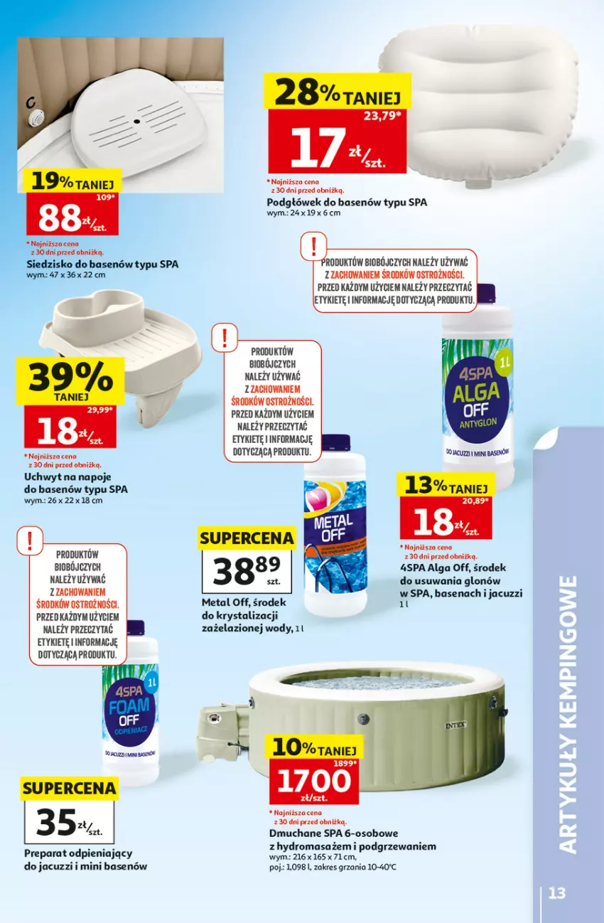 Gazetka promocyjna Auchan - 30 Lat Hipermarket - ważna 25.06 do 01.07.2026 - strona 13 - produkty: LG, Napoje, Siedzisko