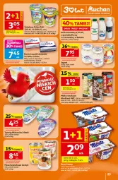 Gazetka promocyjna Auchan - 30 Lat Hipermarket - Gazetka - ważna od 01.07 do 01.07.2026 - strona 25 - produkty: Sok, Ser, Twaróg, Zott, Jogurt, Mleko smakowe, Kefir naturalny, Mlekovita, Dzieci, Lurpak, Masło, Kefir, Mleko, Fa