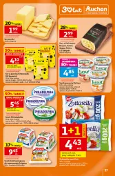 Gazetka promocyjna Auchan - 30 Lat Hipermarket - Gazetka - ważna od 01.07 do 01.07.2026 - strona 27 - produkty: Serek puszysty, Ser, Por, Tarta, Serek, Tartare, Philadelphia