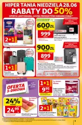 Gazetka promocyjna Auchan - 30 Lat Hipermarket - Gazetka - ważna od 01.07 do 01.07.2026 - strona 3 - produkty: LED TV, Gra, Papier, Przekąski dla psa, Młynek, Papier toaletowy, Karafka, Krups, Samsung, Pedigree, Mleko