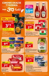Gazetka promocyjna Auchan - 30 Lat Hipermarket - Gazetka - ważna od 01.07 do 01.07.2026 - strona 30 - produkty: Kurczak, Ketchup, Dawtona, Sos, Ser, Ogórki konserwowe, Kawa, Pesto, Tuńczyk, Kawior, Barilla, Olej, Heinz