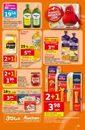 Gazetka promocyjna Auchan - 30 Lat Hipermarket - Gazetka - ważna od 01.07 do 01.07.2026 - strona 31 - produkty: Piec, Majonez, Makaron, Gin, Kupiec, Winiary, Goliard, Płatki owsiane, Monini, Pudliszki, Olej słonecznikowy, Olej, Oliwa