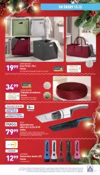 Gazetka promocyjna Aldi - Pełny katalog - Gazetka - ważna od 19.12 do 19.12.2021 - strona 31 - produkty: Odkurzacz, Sok, Latarka LED, Kosz, Tarka, Torba, Bateria, Latarka, Poduszka, Akumulator