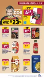 Gazetka promocyjna Aldi - Pełny katalog - Gazetka - ważna od 19.12 do 19.12.2021 - strona 7 - produkty: Naleśniki, Lubella, Makaron, Dawtona, Prymat, Sos, Sok, Bell, Balta Mare, Tera, Przyprawy, Sok pomidorowy, Bella, Grill, Knorr, Imbir