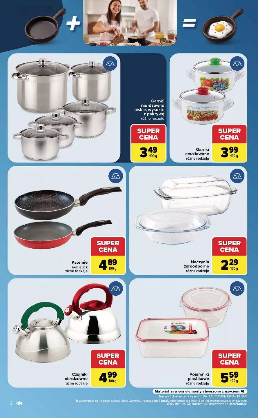 Gazetka promocyjna Carrefour - Gazetka Carrefour w SUMIE same okazje - ważna 24.08 do 05.09.2026 - strona 2 - produkty: Czajnik, Por, Sok