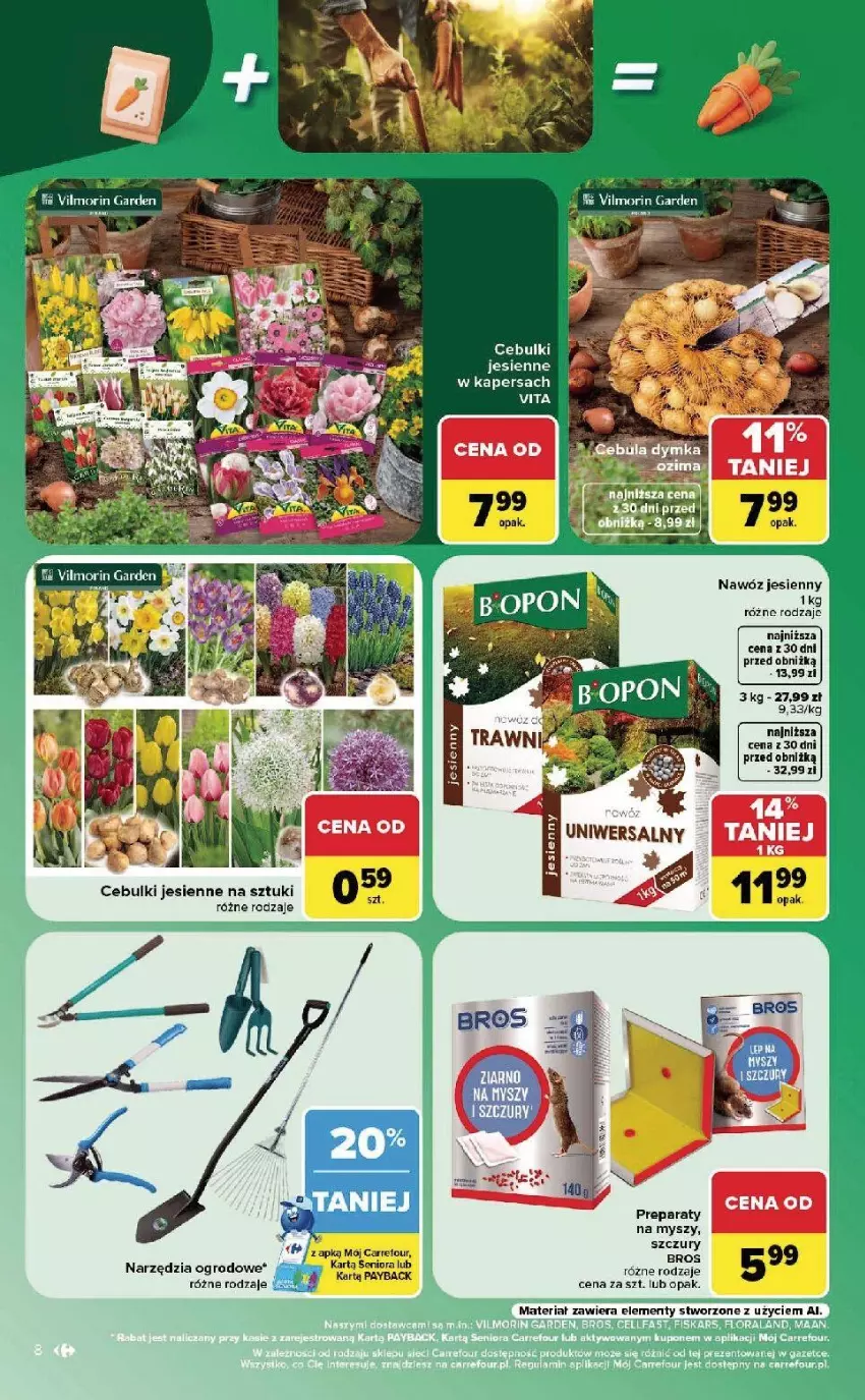 Gazetka promocyjna Carrefour - Gazetka Carrefour w SUMIE same okazje - ważna 24.08 do 05.09.2026 - strona 8 - produkty: Mysz, Nawóz, Ser