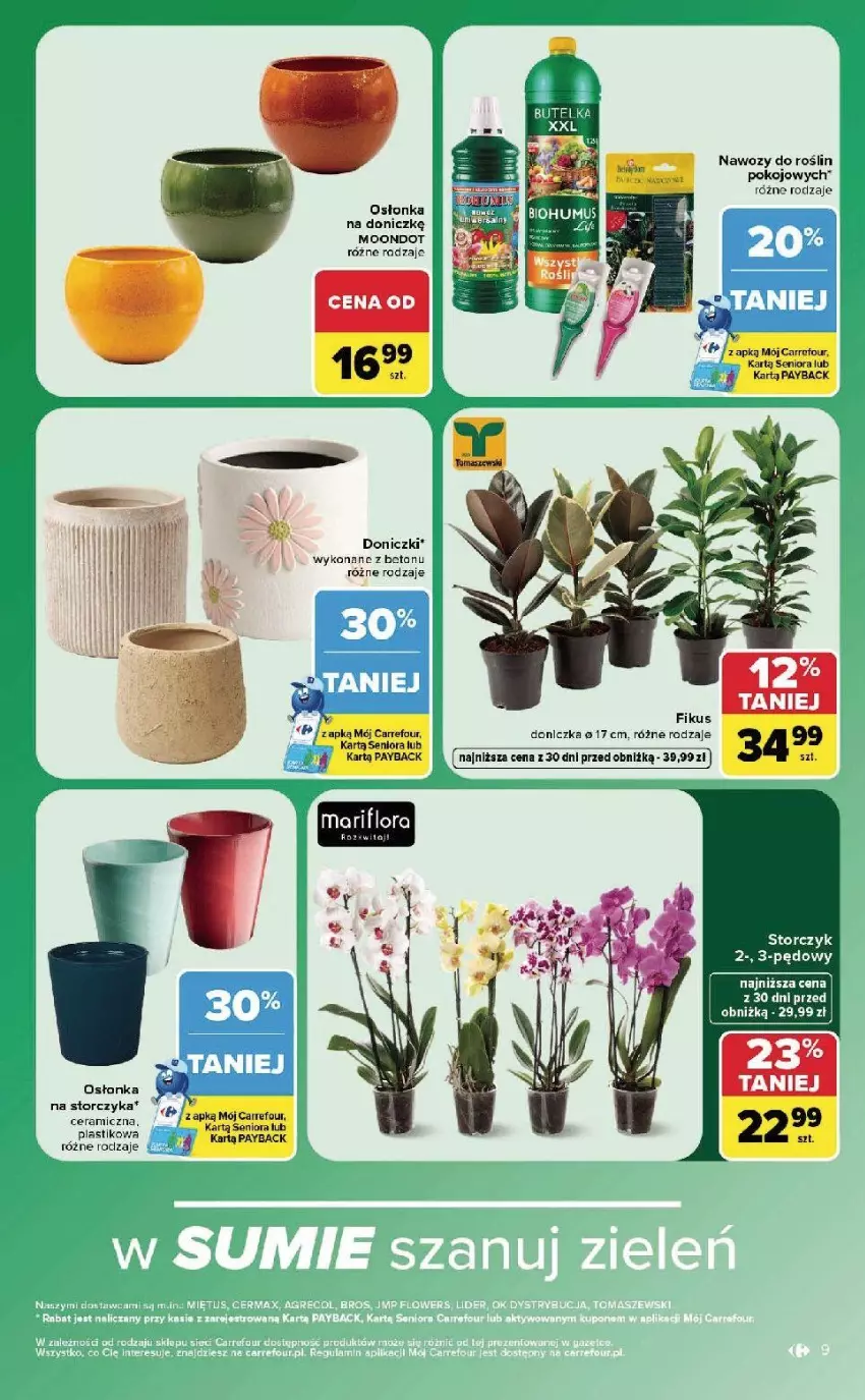 Gazetka promocyjna Carrefour - Gazetka Carrefour w SUMIE same okazje - ważna 24.08 do 05.09.2026 - strona 9 - produkty: Fa, Flora, Osłonka, Storczyk