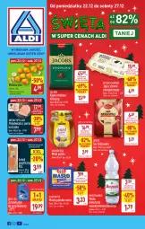 Gazetka promocyjna Aldi - Pełna oferta - Gazetka - ważna od 27.12 do 27.12.2025 - strona 1 - produkty: Kurczak, Mandarynki, Sok, Ser, Mus, Gra, Królewski, Jaja, Mięsne specjały, Kawa mielona, Kawa, Mlekovita, Muszynianka, Miód, Woda mineralna, Płyn do spryskiwaczy, Jacobs, Woda, Masło, Mleko