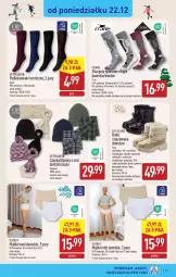 Gazetka promocyjna Aldi - Pełna oferta - Gazetka - ważna od 27.12 do 27.12.2025 - strona 29 - produkty: Por, Opaska, Majtki, Szal, Karp, Czapka, Wełna, Sport, Dzieci, Botki, Fa