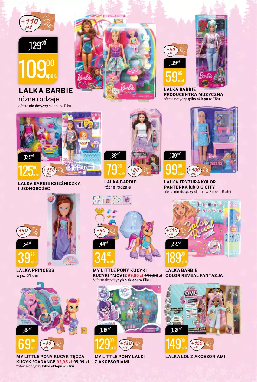 Gazetka promocyjna Bi1 - Święta marzeń - ważna 17.11 do 06.12.2021 - strona 13 - produkty: Barbie, Fa, Fanta, Jednorożec, Lalka, My Little Pony